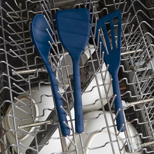 Silicone 7 Piece Cooking Utensil Set (7 Piece Utensil Set / Oxford Blue)