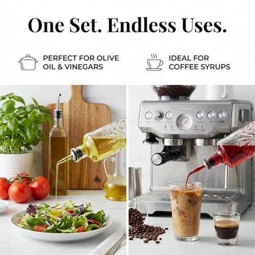 Oil Dispenser for Kitchen (2 pcs)