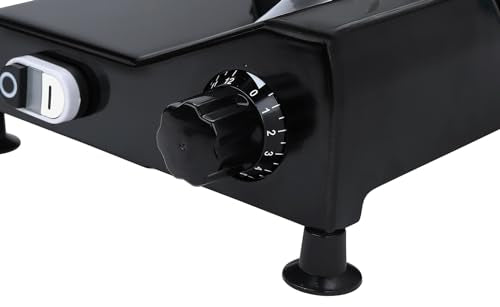 10" Electric Deli Meat Slicer (Classic Black)