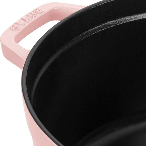 Cast Iron Round Dutch Oven (7-qt Round / Peony Pink)