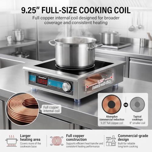 Commercial Induction Cooktop