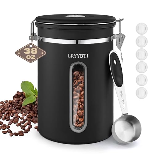 Coffee Canisters with Window