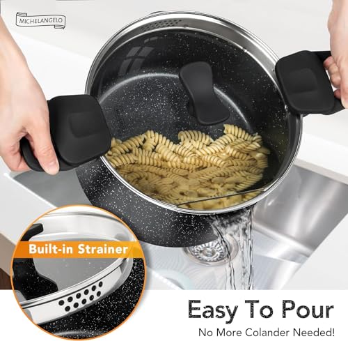 Pasta Pot with Strainer Lid