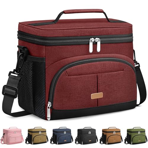 Lunch Box for Men Women Insulated Lunch Tote Cooler Bag Lunchbox