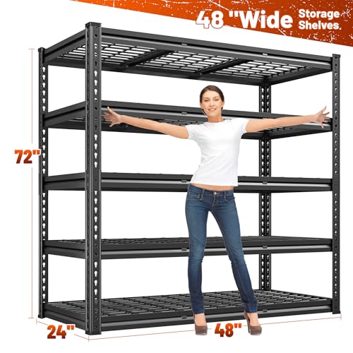 72''H Storage Shelves