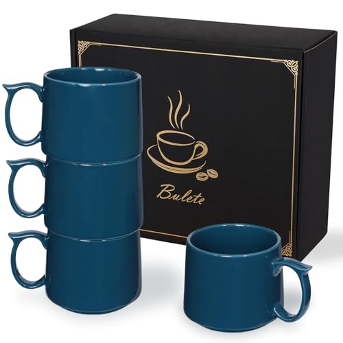 19 oz Large Coffee Mugs Set of 4