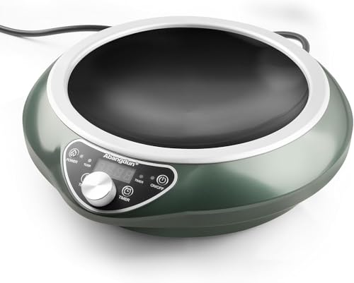 ABngdun Concave Induction Wok Cooktop