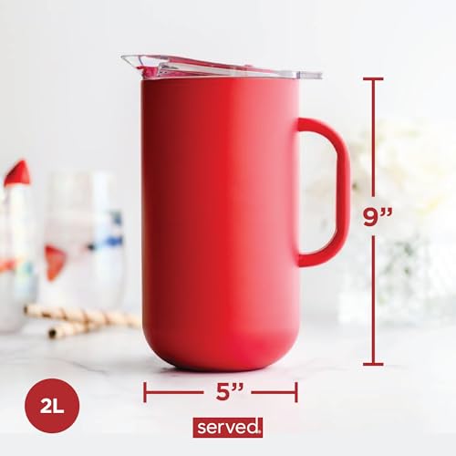 Premium Insulated Pitcher (Strawberry)