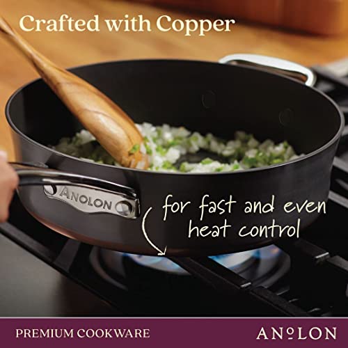 Hard Anodized Nonstick Wok