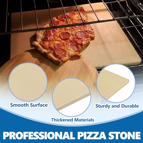 Cordierite Stone Baking Board for Ooni Pizza Oven for Pizza Lovers and Cooking Enthusiasts! Ideal for Fathers and Husbands