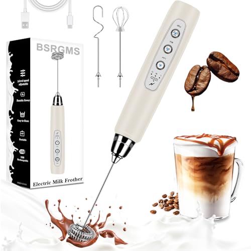 Milk Frother Handheld for Coffee