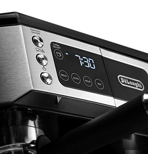 All-in-One Espresso & Coffee Maker, 10-Cup Pot, Milk Frother (All In One Combination)