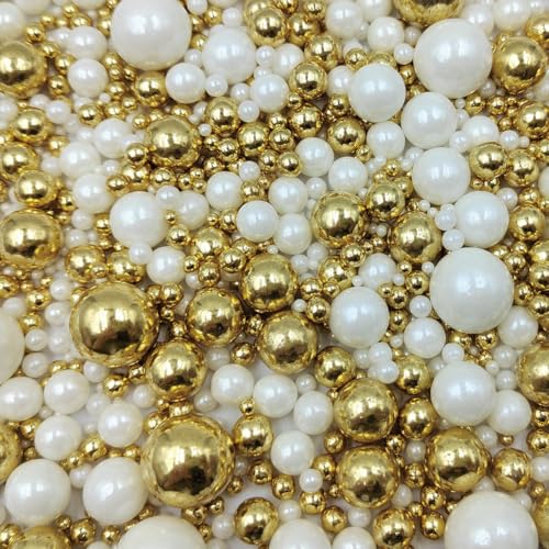 Edible Sugar Pearls Candy Sprinkles 120G