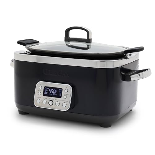 Elite 14-in-1 Nonstick 6QT Electric Slow Cooker, PFAS-Free Ceramic Multi-Cooker
