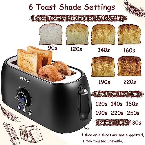 Retro Long Slot Toaster