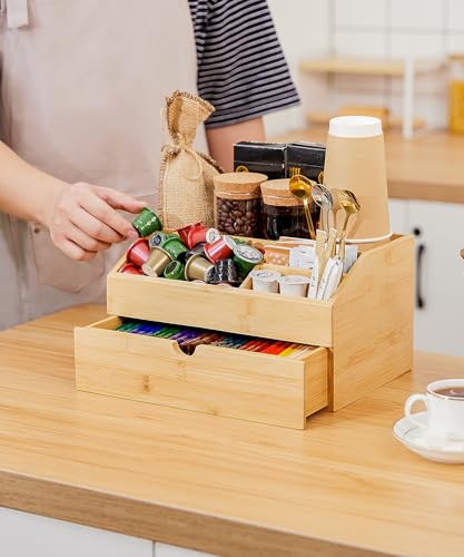 Coffee Station Organizer for Counter
