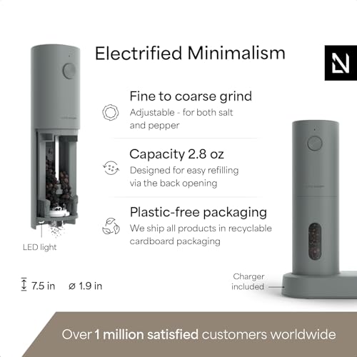 Electric Salt and Pepper Gift Set US