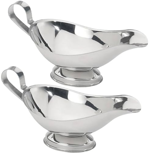 Stainless Steel Gravy Boat (8 Oz.)