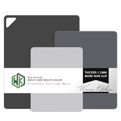 Flexible Plastic Cutting Boards Mats for Kitchen
