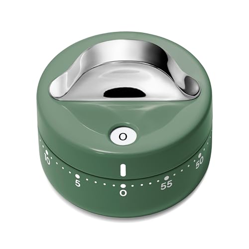 Mechanical Kitchen Timer (Sage)