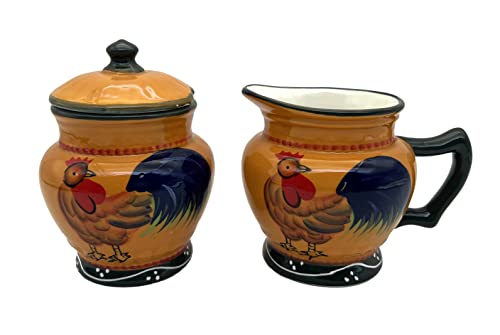 Ceramic Cream and Sugar Set
