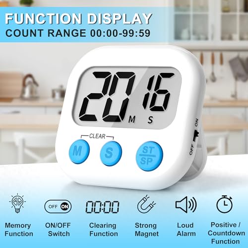 Digital Kitchen Timers for Cooking Kids