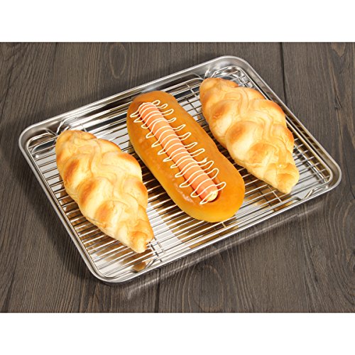 Cookie Sheet and Cooling Rack Set