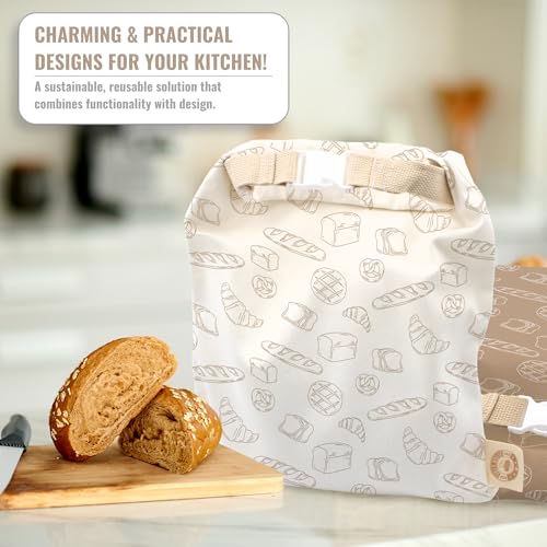 Reusable Bread Bag Set for Home Bakers