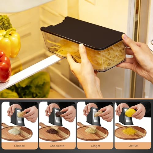 Safe Mandoline Slicer Pro (4th Gen Black)