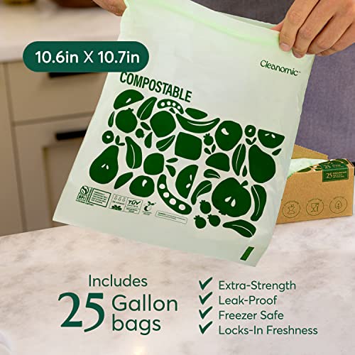 Compostable* Food Storage Bags