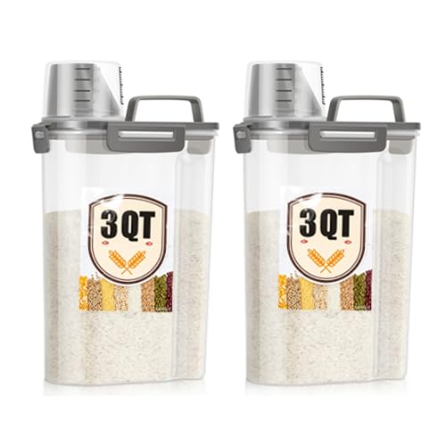 Rice Container 2 Pack 5 Lbs