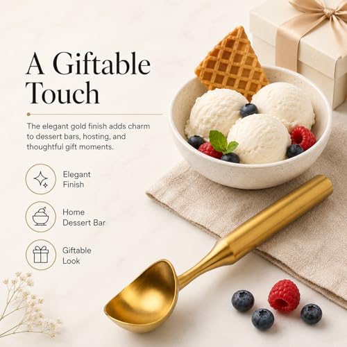 Heavy Duty 304 Stainless Steel Ice Cream Scoop
