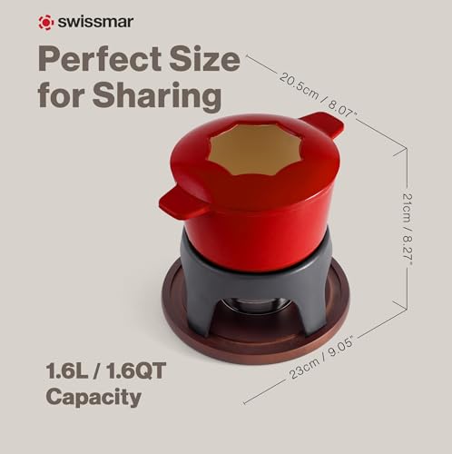 Sierra 11 Piece Cast Iron Fondue Set