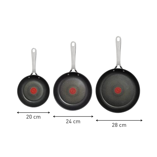 Tefal x Jamie Oliver Nonstick Coated Stainless Steel Pans