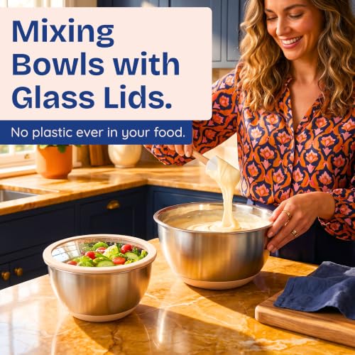 Non Toxic Stainless Steel Mixing Bowls