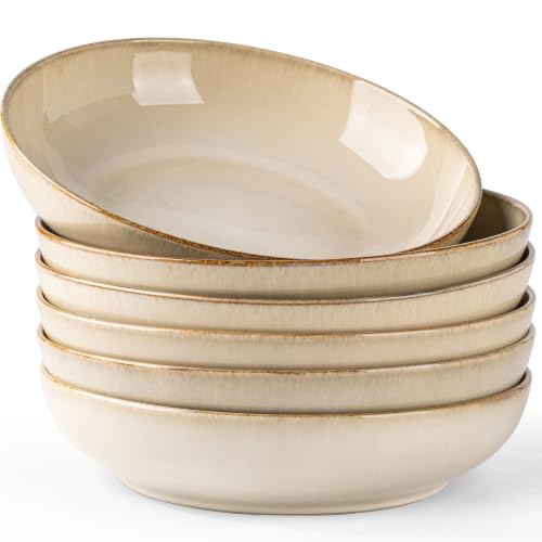 8.5’’ Ceramic Pasta Bowls Sets