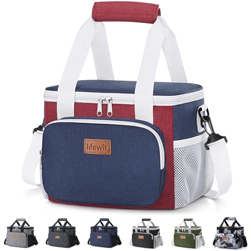 Large Lunch Bag Insulated Lunch Box Soft Cooler Cooling Tote for Adult Men Women