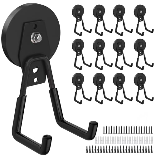 3 Pack D66 Magnetic Hooks for Hanging Heavy Duty