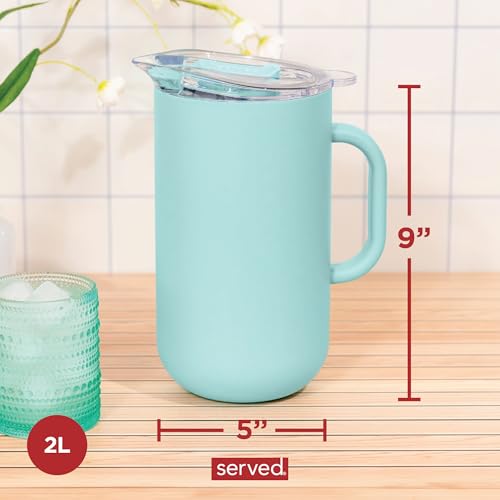 Premium Insulated Pitcher (Blue Lemonade)