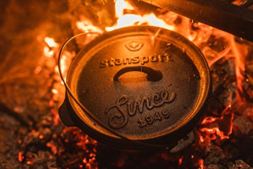 s Cast Iron Dutch Oven with Lid (With Legs-8 QT)