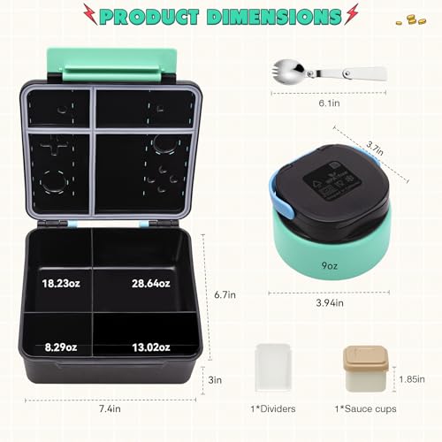 game lunch box bento box with thermo