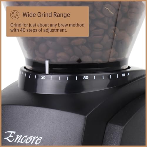 Encore Coffee Grinder ZCG484WHT (White / 5.12 x 5.91 x 13.39 inches (Pack of 1))