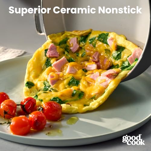 Ceramic Cookware Set with Removable Handles