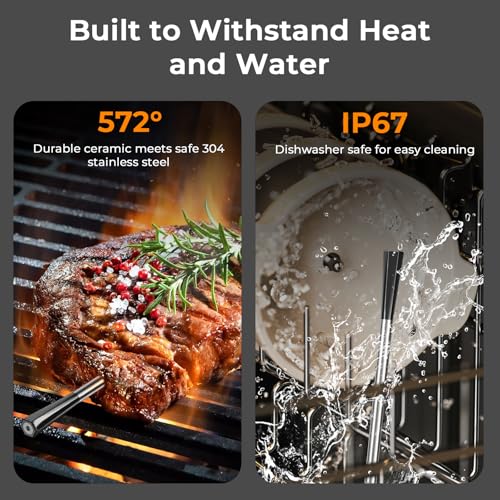 Wireless Meat Thermometer Digital