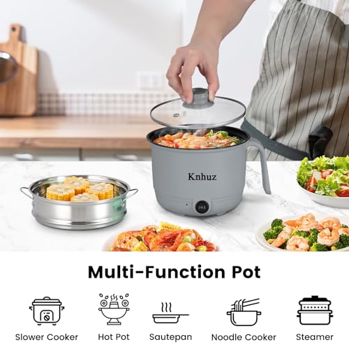 Electric Hot Pot For Cooking Ramen Noodles Oatmeal Pasta