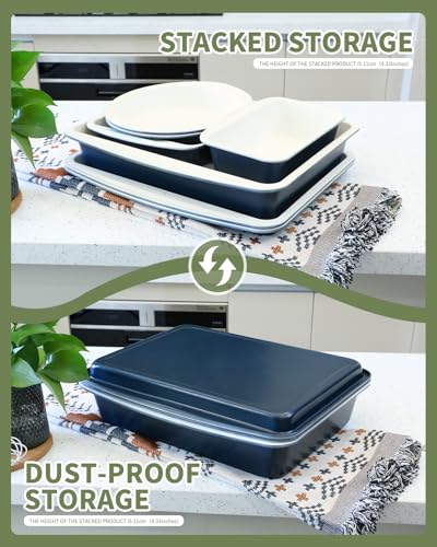 Ceramic Nonstick Baking Pans Set