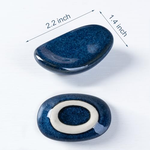 Ceramic Chopsticks Holder Chopstick Rest Spoon Fork Stand Holder