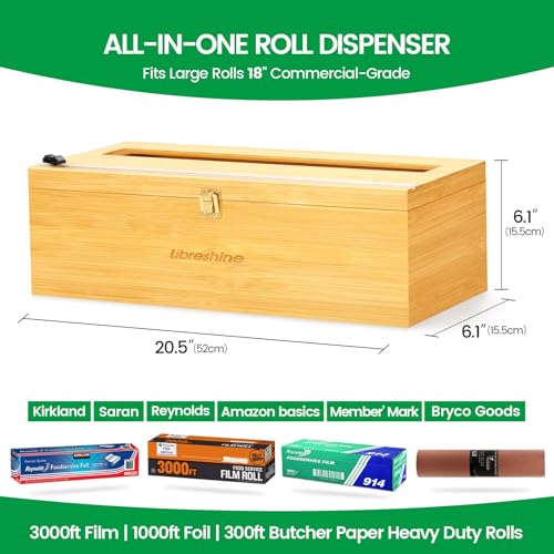 18 inch Plastic wrap Organizer