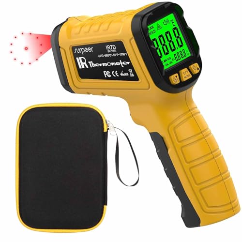 Infrared Thermometer Temperature Gun Digital Laser IR Temp Gun