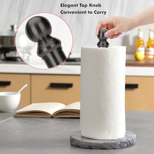 Paper Towel Holder Countertop with Heavy Base